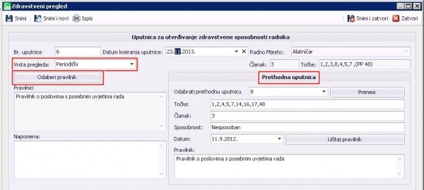 Zdravstveni pregled